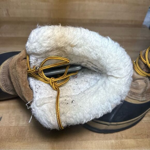 Sorel Caribou Insulated Waterproof Boots Womens Size 9 Snow Fleece lined - Picture 8 of 8